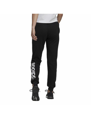 Pantalon de sport long Adidas French Terry Logo Femme Noir