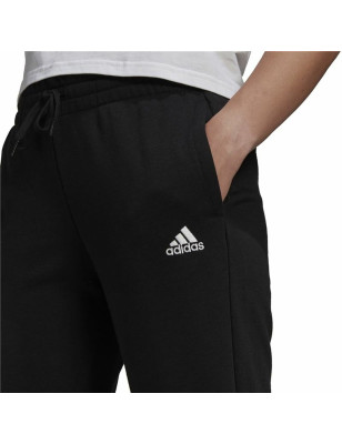 Long Sports Trousers Adidas French Terry Logo Lady Black