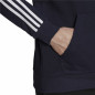 Sweat à capuche homme Adidas Essentials 3 Stripes Blue marine Sweat à capuche homme Adidas Essentials 3 Stripes Blue marine