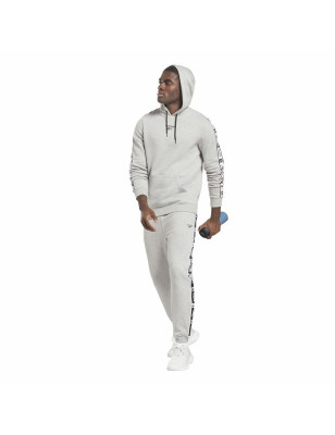 Felpa con Cappuccio Uomo Reebok RI Tape OTH Grigio