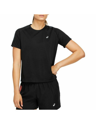 Maglia a Maniche Corte Donna Asics  Icon SS Nero