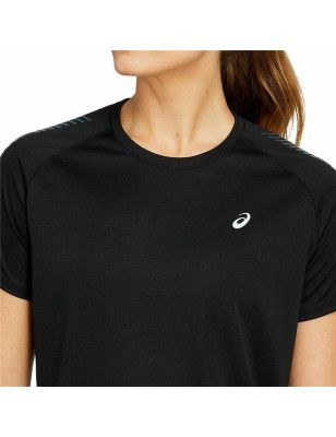 Women’s Short Sleeve T-Shirt Asics  Icon SS Black