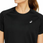 T-shirt à manches courtes femme Asics Icon SS Noir T-shirt à manches courtes femme Asics Icon SS Noir