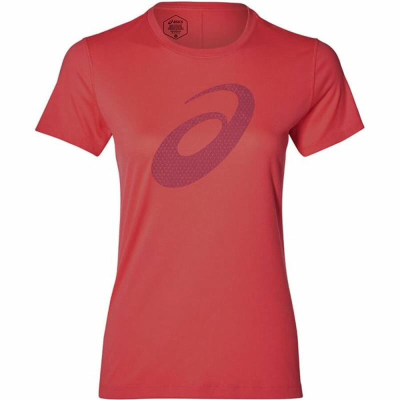 T-shirt à manches courtes femme Asics SS Graphic Rouge T-shirt à manches courtes femme Asics SS Graphic Rouge