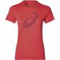 Maglia a Maniche Corte Donna Asics SS Graphic Rosso Maglia a Maniche Corte Donna Asics SS Graphic Rosso