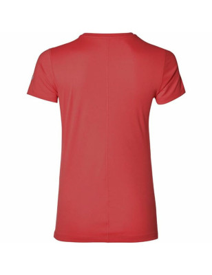 Women’s Short Sleeve T-Shirt Asics SS Graphic Red