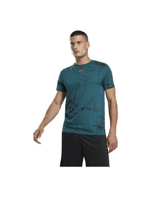 Maillot de Corps de Sport à Manches Coupe Reebok Workout Ready