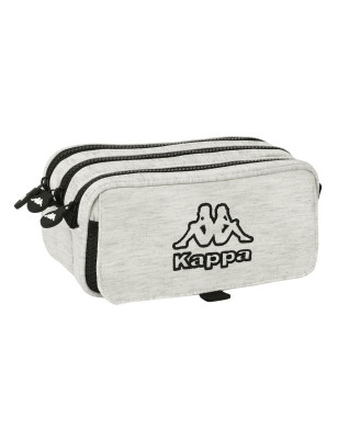 Portaoggetti Triplo Kappa Grey knit Grigio (21,5 x 10 x 8 cm)