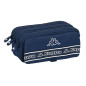 Trousse Fourre-Tout Triple Kappa Navy Blue marine (21,5 x 10 x 8 cm) Trousse Fourre-Tout Triple Kappa Navy Blue marine (21,5 x 10 x 8 cm)