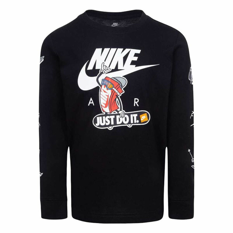 Felpa senza Cappuccio Bambino Nike Snowboarding Nero Felpa senza Cappuccio Bambino Nike Snowboarding Nero