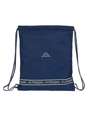 Zainetto con Cordini Kappa Navy Blu Marino (35 x 40 x 1 cm)