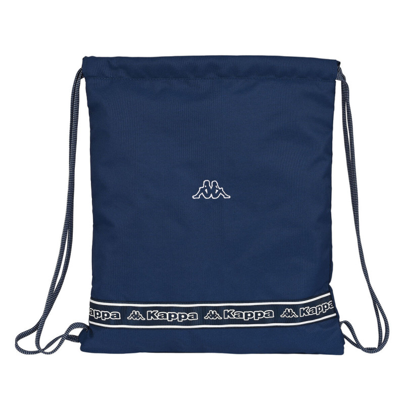Backpack with Strings Kappa Navy Navy Blue (35 x 40 x 1 cm) Backpack with Strings Kappa Navy Navy Blue (35 x 40 x 1 cm)