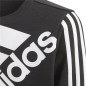 Children’s Sweatshirt Adidas Essentials Logo K Black Children’s Sweatshirt Adidas Essentials Logo K Black