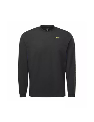 Maglia a Maniche Lunghe Uomo Reebok Les Mills Nero