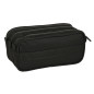 Trousse Fourre-Tout Triple Kappa 21,5 x 10 x 8 cm Noir Trousse Fourre-Tout Triple Kappa 21,5 x 10 x 8 cm Noir