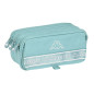Trousse Fourre-Tout Triple Kappa 21,5 x 10 x 8 cm Bleu Trousse Fourre-Tout Triple Kappa 21,5 x 10 x 8 cm Bleu