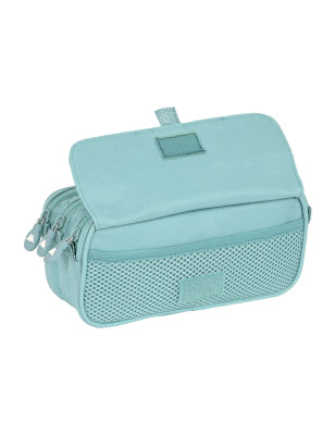 Trousse Fourre-Tout Triple Kappa 21,5 x 10 x 8 cm Bleu