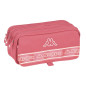 Trousse Fourre-Tout Triple Kappa Marsala 21,5 x 10 x 8 cm Trousse Fourre-Tout Triple Kappa Marsala 21,5 x 10 x 8 cm