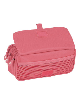 Trousse Fourre-Tout Triple Kappa Marsala 21,5 x 10 x 8 cm