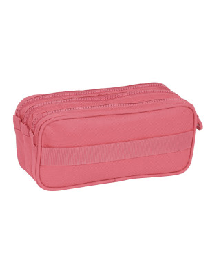 Trousse Fourre-Tout Triple Kappa Marsala 21,5 x 10 x 8 cm