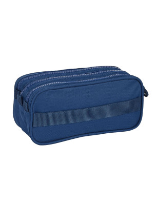 Trousse Fourre-Tout Triple Kappa 21,5 x 10 x 8 cm Blue marine