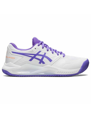 Chaussures de Tennis pour Femmes Asics Gel-Challenger 13 Clay Blanc