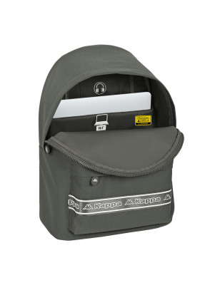 Zaino Scuola Kappa   31 x 41 x 16 cm Grigio