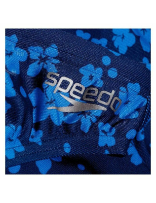 Men’s Bathing Costume Speedo Allover Brief Blue