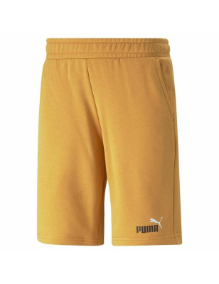Short de Sport pour Homme Puma Ess+ 2 Cols Orange Orange Foncé