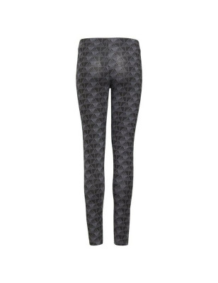 Leggings de Sport pour Femmes Adidas Essentials Logo Gris