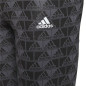 Leggings Sportivo da Donna Adidas Essentials Logo Grigio Leggings Sportivo da Donna Adidas Essentials Logo Grigio