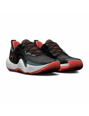 Chaussures de Basket-Ball pour Adultes Under Armour Spawn 5 Noir