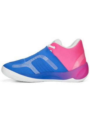 Scarpe da Basket per Adulti Puma Rise Rosa Azzurro