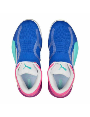 Basketball Shoes for Adults Puma Rise Pink Blue