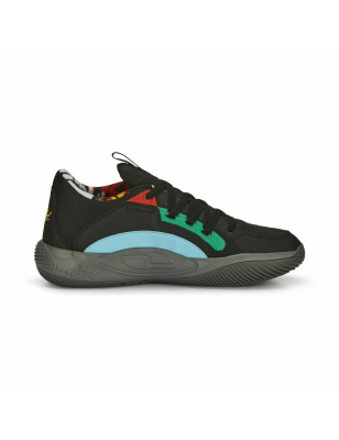 Scarpe da Basket per Adulti Puma Court Rider Chaos Nero