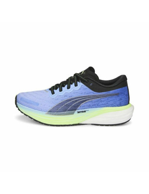 Scarpe da Running per Adulti Puma Deviate Nitro 2 Azzurro