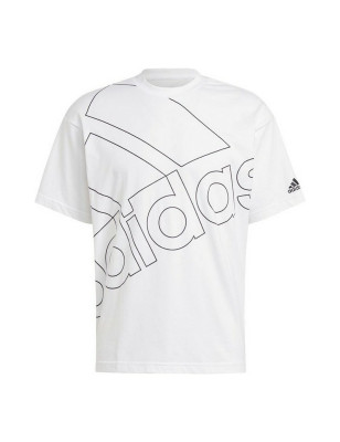 T-shirt à manches courtes homme Adidas Giant Logo Blanc