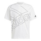 Maglia a Maniche Corte Uomo Adidas Giant Logo Bianco Maglia a Maniche Corte Uomo Adidas Giant Logo Bianco