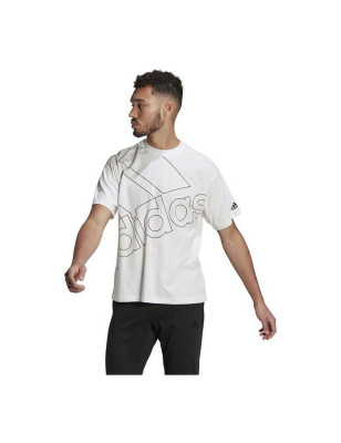 Maglia a Maniche Corte Uomo Adidas Giant Logo Bianco