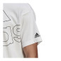 Maglia a Maniche Corte Uomo Adidas Giant Logo Bianco Maglia a Maniche Corte Uomo Adidas Giant Logo Bianco