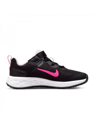 Chaussures de Sport pour Enfants Nike REVOLUTION 6 DD1095 007 Noir
