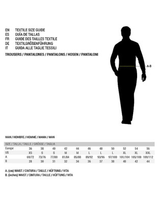 Long Sports Trousers Kappa Zant Men Light grey