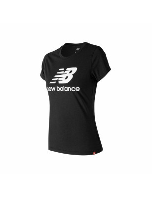 Maglia a Maniche Corte Donna New Balance WT91546 Nero