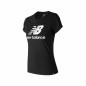 T-shirt à manches courtes femme New Balance WT91546 Noir T-shirt à manches courtes femme New Balance WT91546 Noir