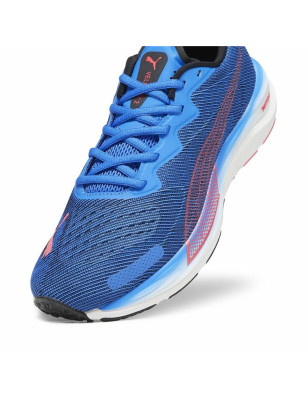 Running Shoes for Adults Puma Velocity Nitro 2 Blue Men