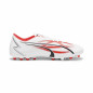 Chaussures de Football pour Adultes Puma Ultra Play MG Blanc Rouge Chaussures de Football pour Adultes Puma Ultra Play MG Blanc Rouge
