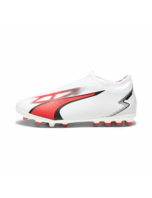Chaussures de foot pour Enfants Puma Ultra Match Ll MG Blanc