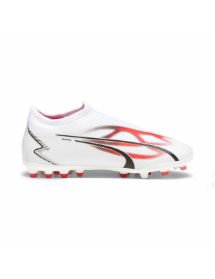 Chaussures de foot pour Enfants Puma Ultra Match Ll MG Blanc
