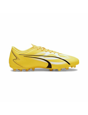 Adult's Football Boots Puma Ultra Play MG Yellow