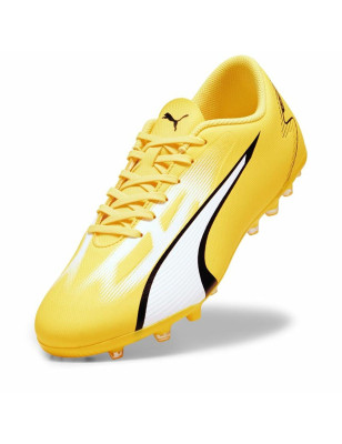 Adult's Football Boots Puma Ultra Play MG Yellow